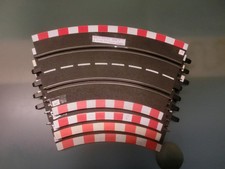 1:40 Carrera Profi 71502 geb. Schienen2/45° R2 (4 Stück) je 1 - 2 Zapfen abgebr