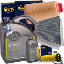 FILTERSET+MERCEDES 5W30 ÖL