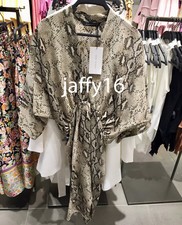 ZARA NEU DAMEN SCHLANGENMUSTER