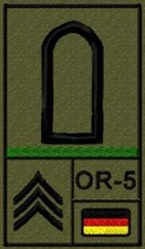 Bundeswehr Rangabzeichen mit