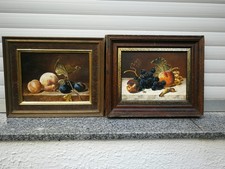 H.Kaulle , Düsseldorf ,       2 Stilleben um 1990