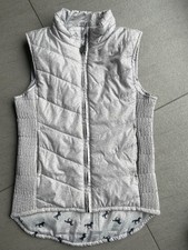 Reitweste Weste grau Pferd