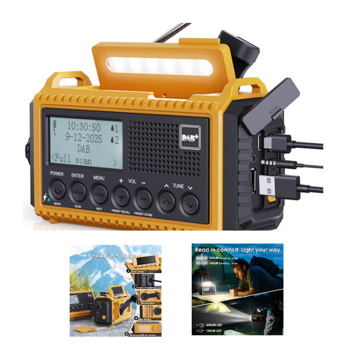 Dab radio mit 5000mah - radio,