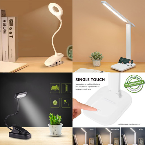 Led klemmleuchte dimmbar - 8w,