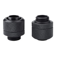Wasserkühlung Fitting G1/4 2 Stück PC Wasserkühlung Fitting G1/4 Gewinde Flex...