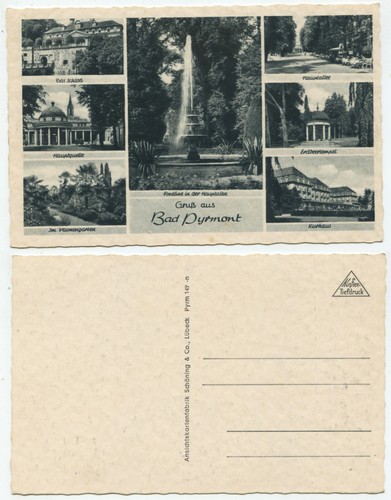 38773 gruß aus - aus, pyrmont