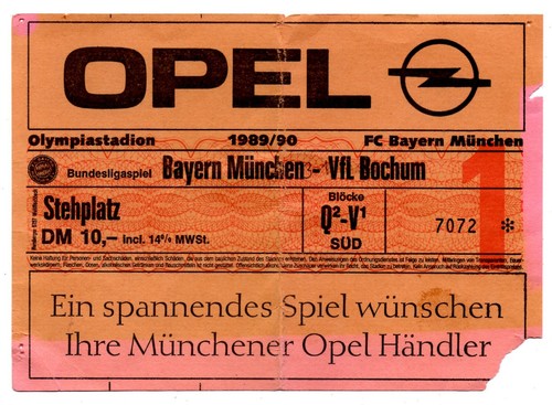Ticket bayern münchen - bl,