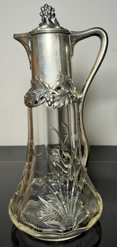 Jugendstil silberkaraffe - jugendstil,