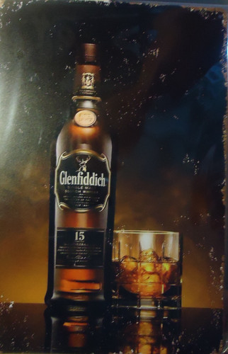 Glenfiddich scotch whisky - glenfiddich,