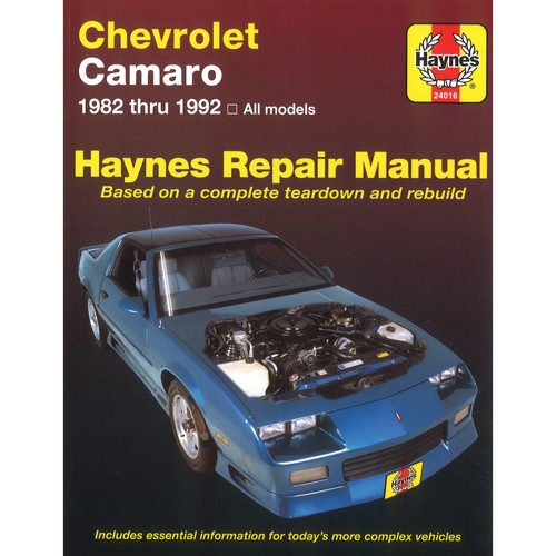 Chevrolet camaro 1982 - chevrolet, 1982-1992