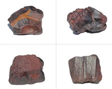 Hämatit Rohstein - Roter Glaskopf Blutstein Roteisenerz England | 30 - 40 mm