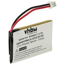 Akku für Plantronics CS60 Headset 180mAh