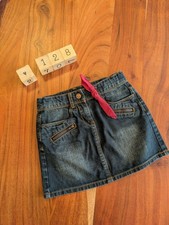 Jeansrock Dunkelblau Größe