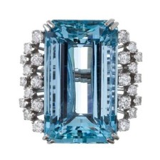 Zirkonia damen ring riesiger - damen,