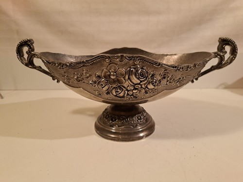Vintage zinnschale versilbert - vintage,