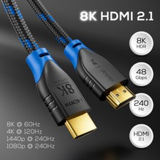 HDMI Kabel 2.1 8K UHD 48G