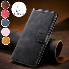 Handytasche Handyhülle Handy Hülle Case Cover Kunstleder Tasche in Lederoptik