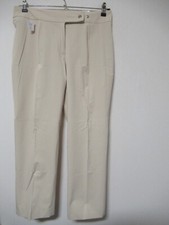 180 181 ORWELL Damen Hose Angelo Short Gr. 42 creme wollweiß Stretchhose