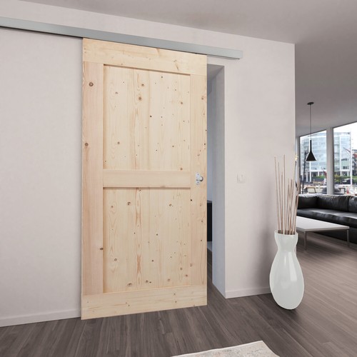 Holzschiebetür komplett set - komplett,