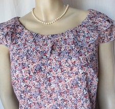 Laura Ashley Kleid 40 lila