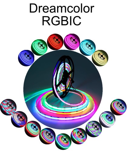 Meter cob rgbic led strip - cob,