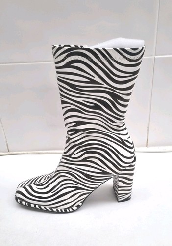 Nasty gal boots zebra animal - gal,