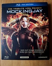 Die Tribute von Panem Blue Ray ☆ Mocking Jay Teil 1☆im Pappschuber Fan Edition