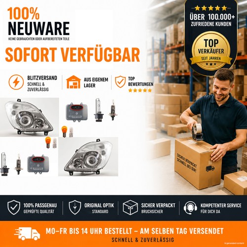 Scheinwerfer set xenon passend - scheinwerfer,