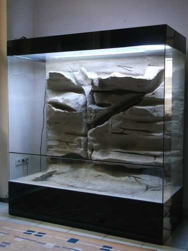 Glas terrarium 150x60x120 - terrarium,