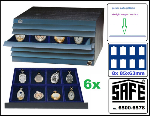Taschenuhren-SAFE-Edelholz-Mö