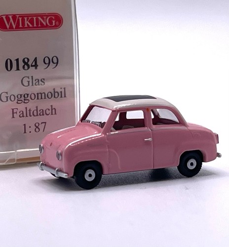 Wiking 0184 glas - glas, goggomobil