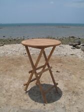 TEAK massiv Stehtisch - Bartisch - Bistrotisch – Biertisch - Theke