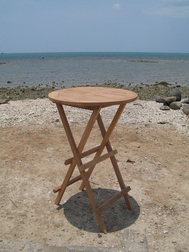 Teak massiv stehtisch - stehtisch,