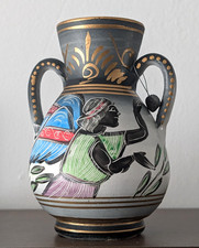 Vintage dekorative keramikvase - dekorative,