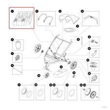 Thule Seat Sitz Double Black