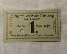 Eintrittskarte Tierpark