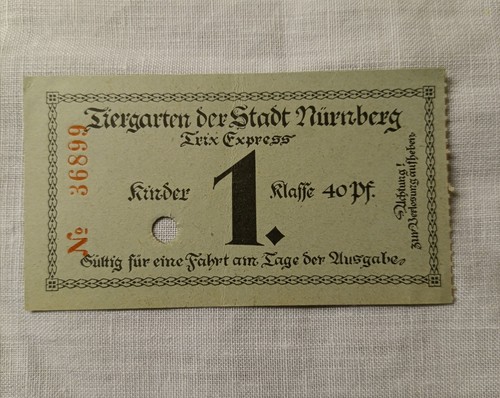 Eintrittskarte tierpark - eintrittskarte,