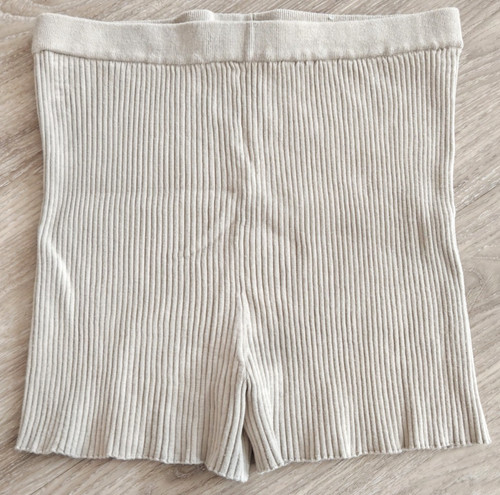 Gerippte shorts kurze hose - gerippte,