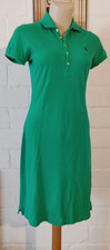Ralph Lauren Poloshirt-Kleid – Grün – Größe M – mit ikonischem Polo-Reiter-Logo