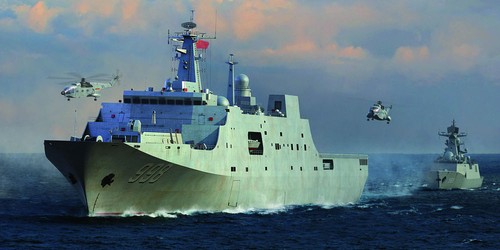 Pla navy type 071 - navy,
