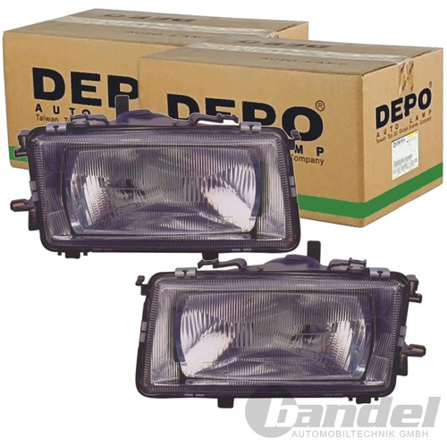Depo scheinwerfer - 2x, h4