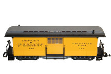 LGB Lehmann Modelleisenbahn 3084 Denver & Rio Grande Gepäckwagen OVP
