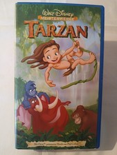 TARZAN -Walt Disney Meisterwerke Video VHS !Mit Hologramm in TOP Zustand