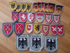 Frühe Bundeswehr BW Verbandsabzeichen Konvolut zu Dienstanzug Uniform kein Tarn