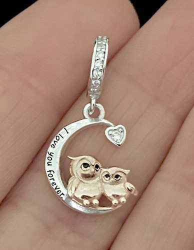 Mama baby eule charm 925 - mama, &