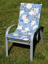 Sun Garden Sessel Auflage 105x49x5 cm Dubai Blume Niedriglehner Polster 30278-1