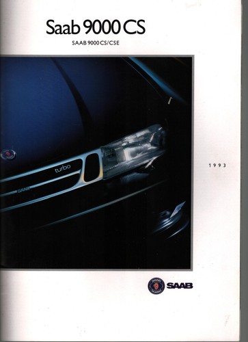 Prospekt saab 9000 1993 von - prospekt,