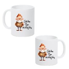 Tasse Opa" ich darf das"  Spruch  Geschenk für Opa Weihnachten Geburtstag lustig