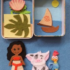 Vaiana Spielset Dose (Vaiana, Pua und Hey Hey)