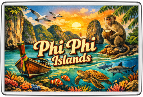 Phi inseln thailand strand - phi,